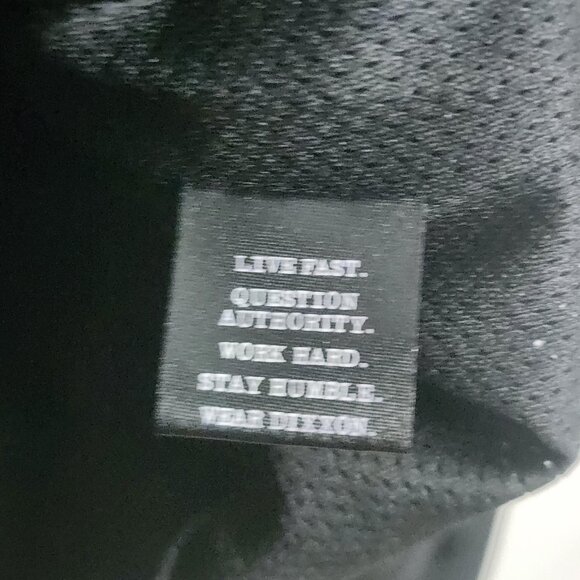 Dixxon Flannel Company Jacket Mens Small Black The Waterfront Hooded Windbreaker - Picture 7 of 12